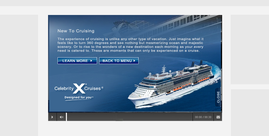 celebrity cruises storyboard