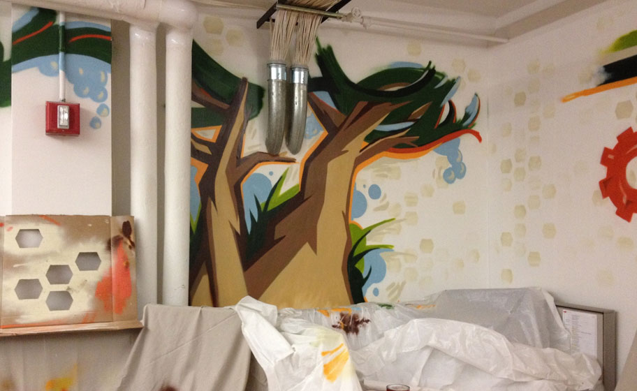 Tremor Video Office Mural Image 3